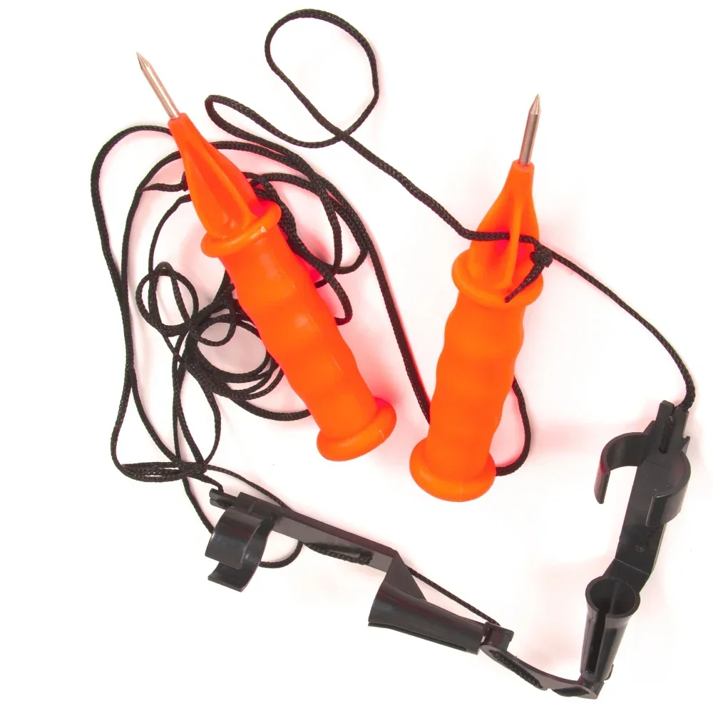 Pick de seguridad portátil para pesca en hielo, agarre automático, picos de mano para salvar vidas, aparejos de pesca, herramientas de supervivencia de emergencia al aire libre