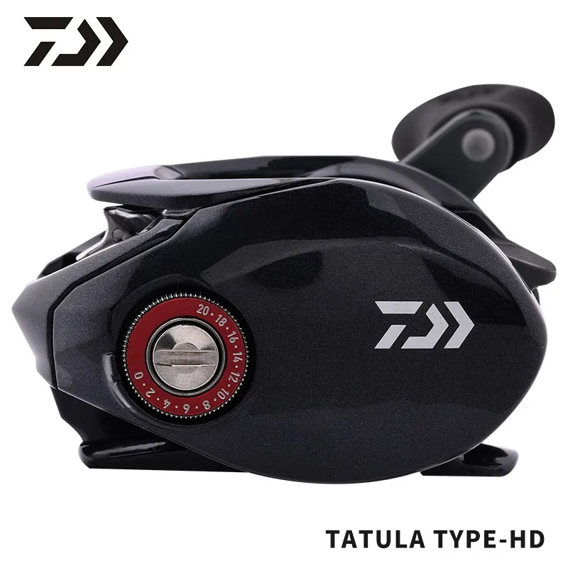 Carrete de pesca de agua salada DAIWA TATULA TYPE-HD 7 + 1BB carretes Baitcast relación de engranaje 6,3/7,3 arrastre máximo 6kg carrete de pesca - imagen 2