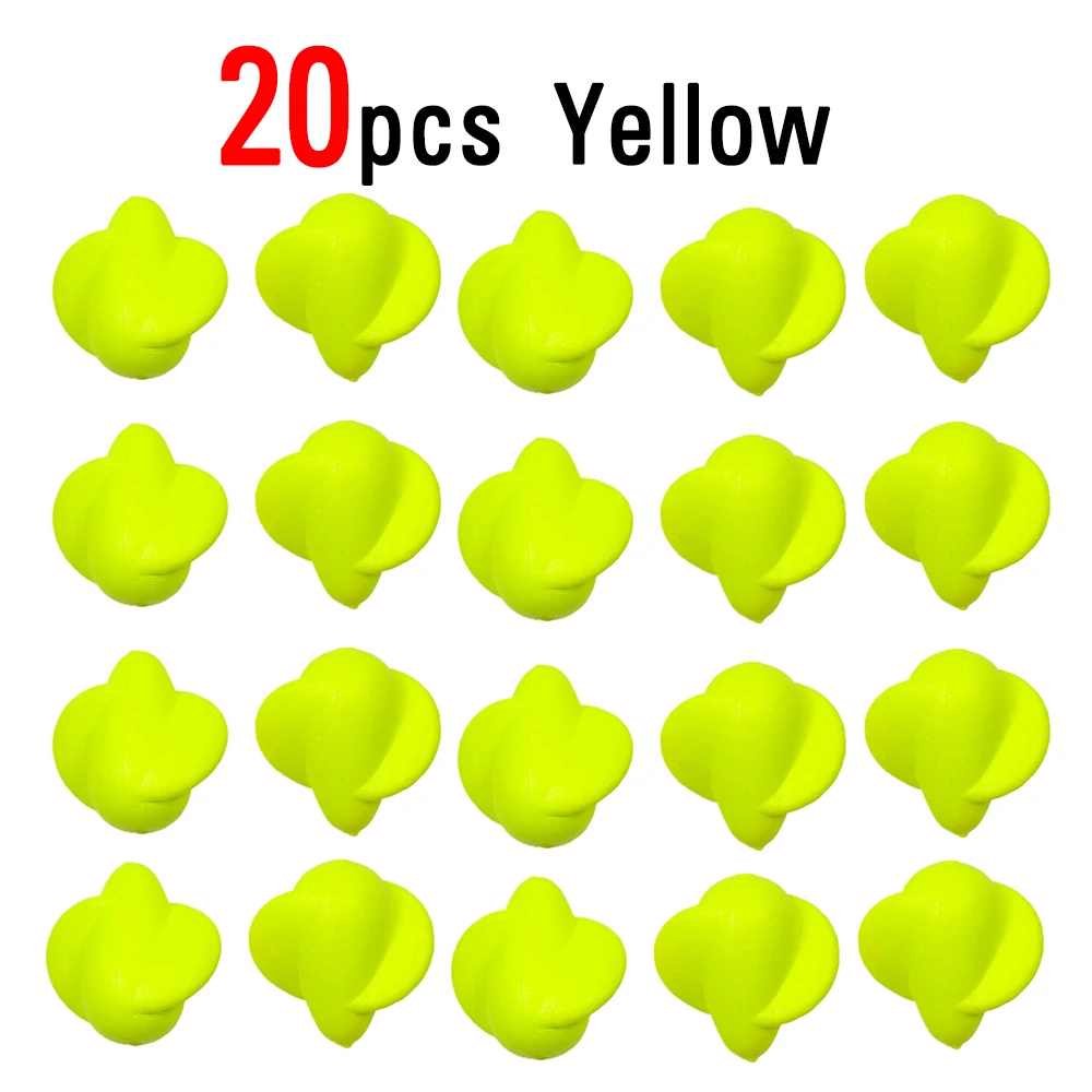 20pcs Yellow