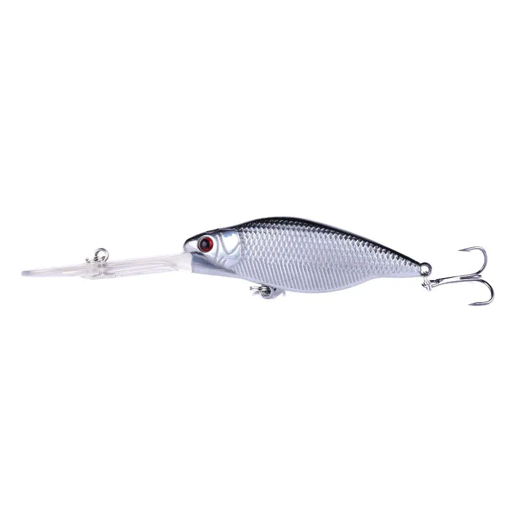 Señuelo Minnow Labio Largo Wobbler para Lubina y Lucio Buceo Profundo - imagen 2