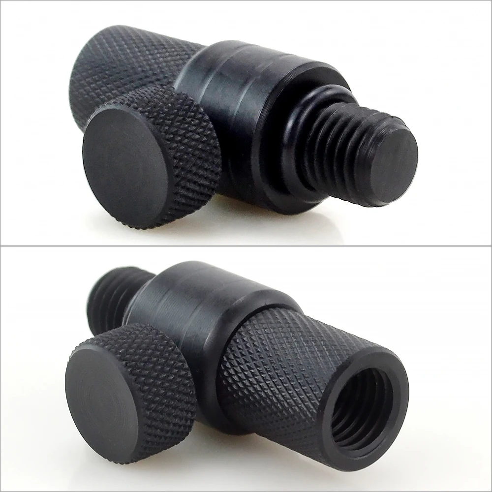 Hirisi-conector de cambio rápido para pesca de carpa, 4 piezas, de aluminio para alarmas de pesca de carpa, palos de Banco AQ209 - imagen 3