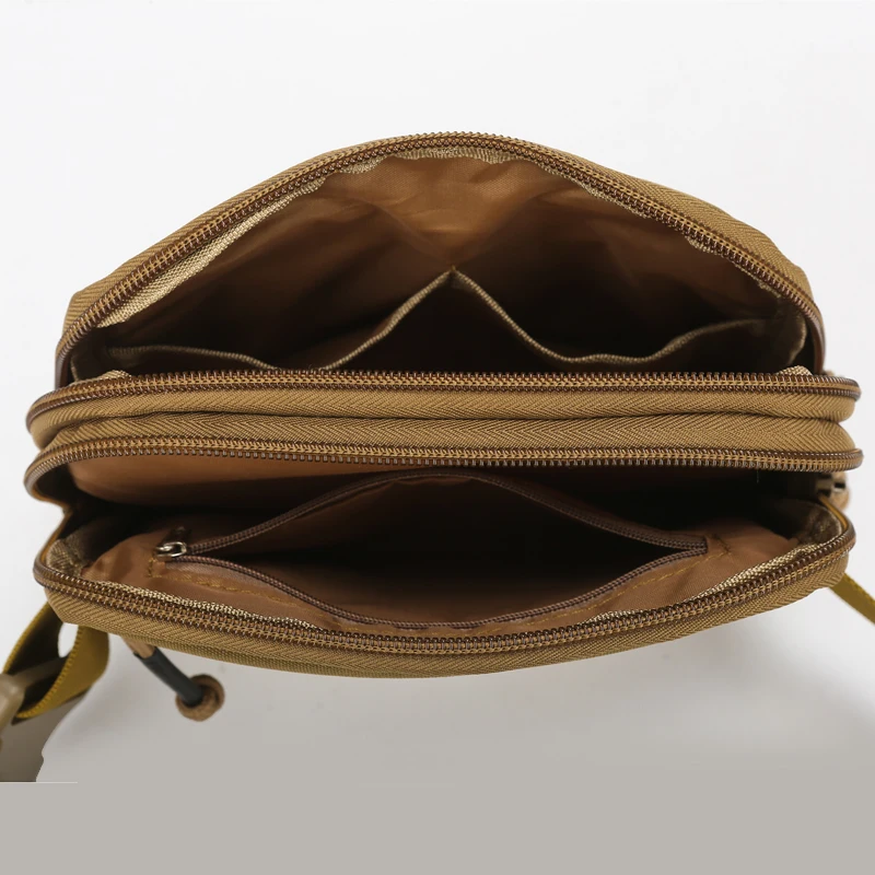 Riñonera Molle de pesca, bolsa táctica con cinturón, bolsas de primeros auxilios médicos, almacenamiento de cebo de caza para deportes al aire libre, paquete divertido para teléfono móvil - imagen 5