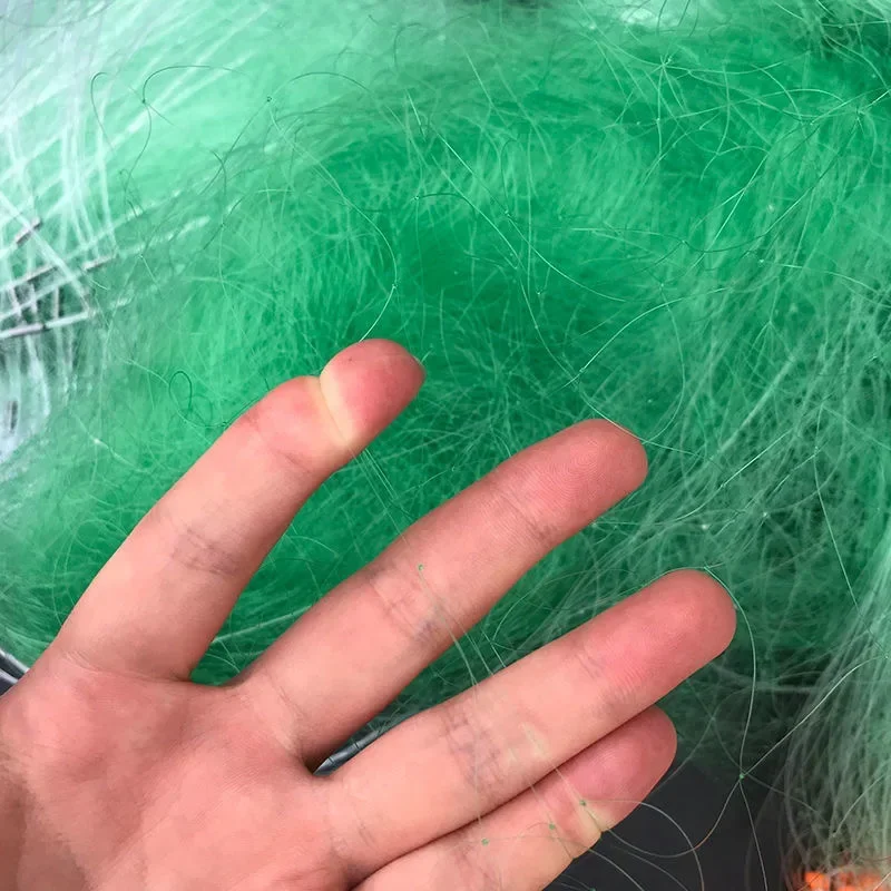 Red de pesca de nailon monofilamento, malla de enmalle de 30mm-70mm, profundidad de 1,5 m-6m, longitud de 20m a 100m - imagen 5