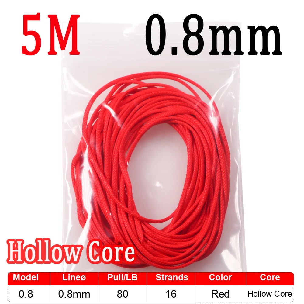 5M Red 0.8mm