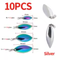 10PCS A Silver