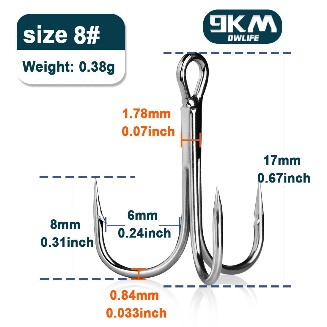 Size-8 Gap-6mm
