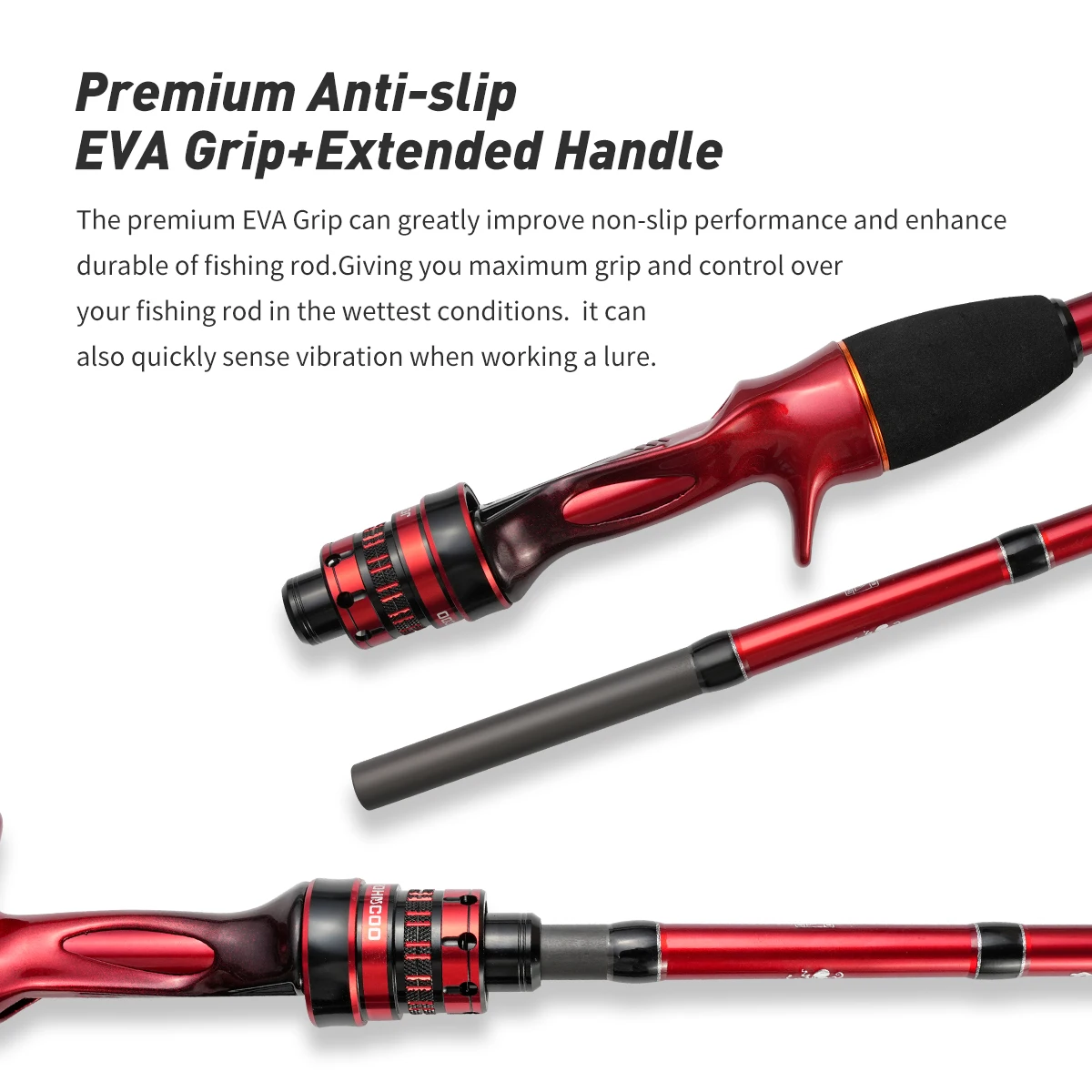 Caña de pescar 157M SMT, caña de sepia, pulpo, con anillos Fuji, caña de pescar Hanchi, peso ligero - imagen 5