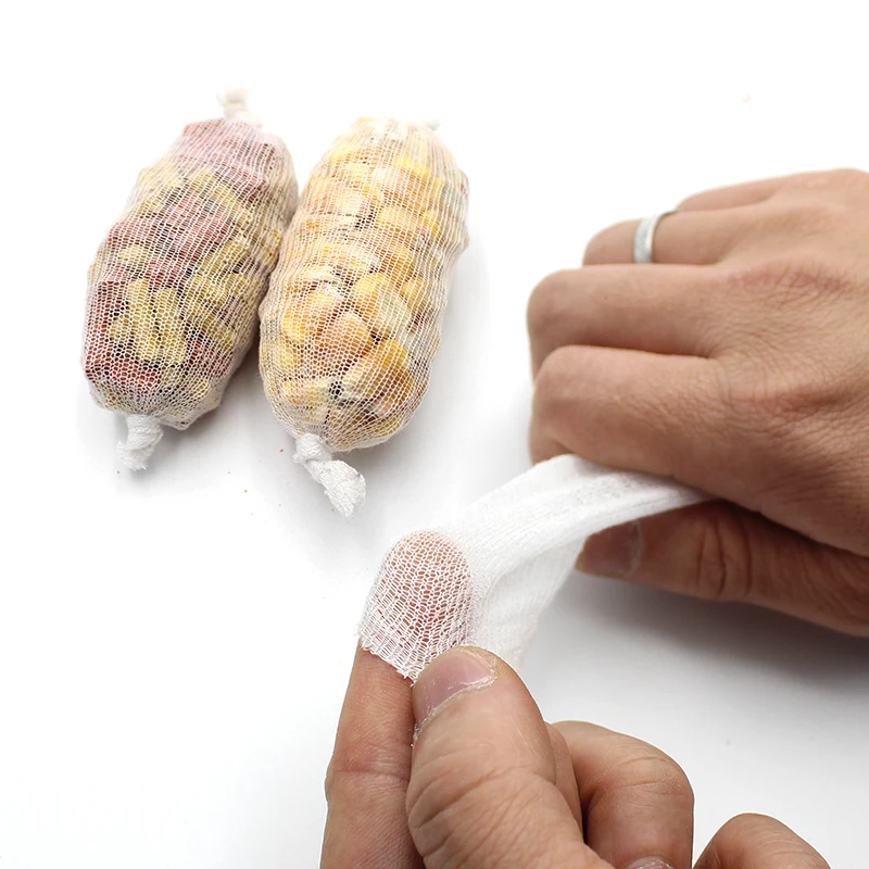 Bolsa de cebo de pesca de carpa, 2 piezas, malla PVA Soluble en agua para carpa, alimentador grueso, bolsa de cebo, aparejos - imagen 4