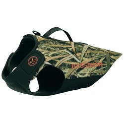 Chaleco neopreno pesca impermeable protección pectoral camuflaje