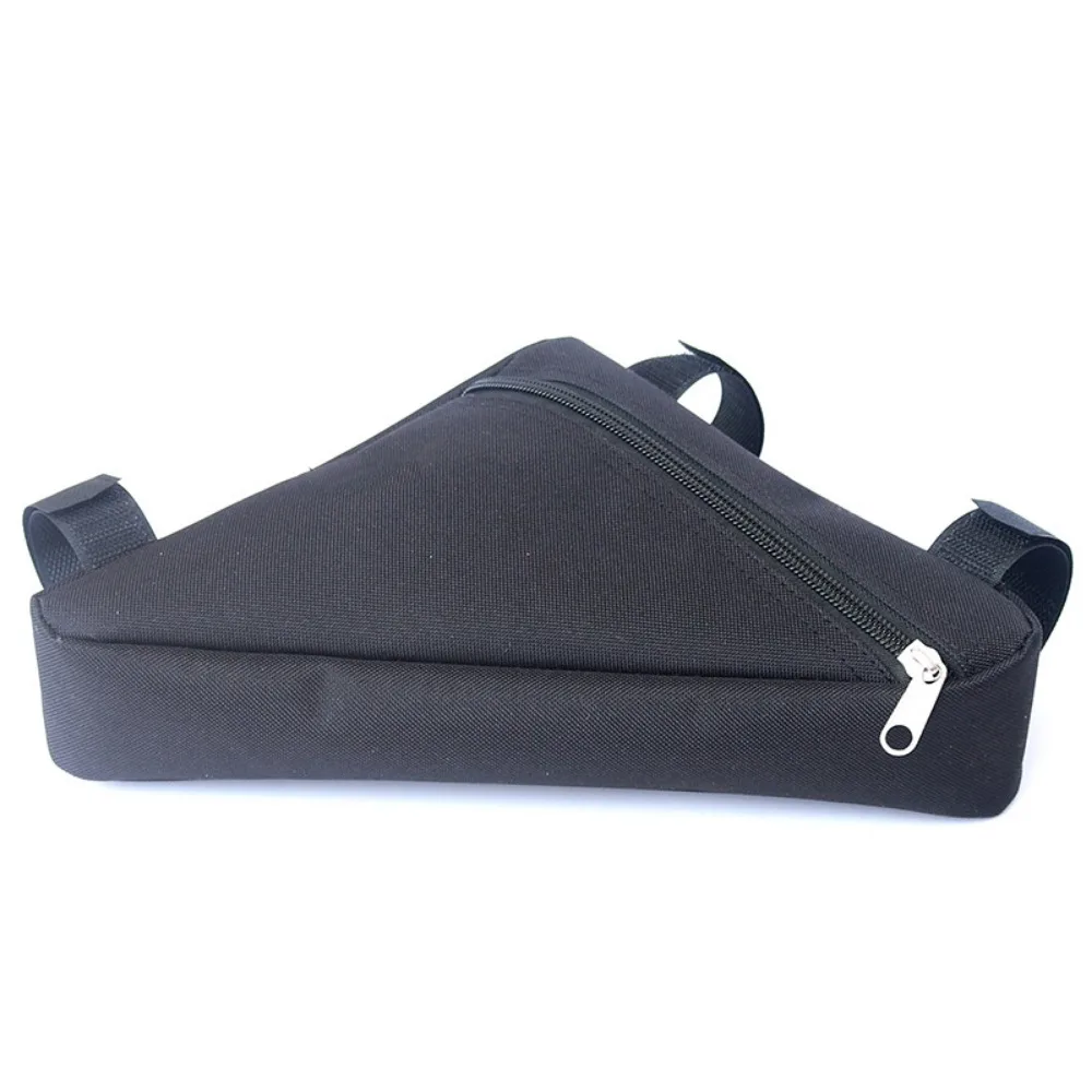 Bolsa triangular para manillar bicicleta – Compacta y práctica para MTB - imagen 4