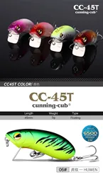 Lurefans CC45T Minnow 45mm – Señuelo flotante wobbler