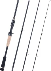 Goture Ultraligera ML Carbono - Caña Spinning/Casting Viaje Mango EVA