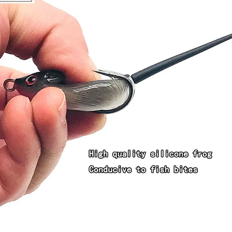 Señuelo de ratón de plástico suave para pesca, cebo Artificial de rana, Swimbait, Jerkbait, Wobblers, Topwater, Lucio - imagen 3
