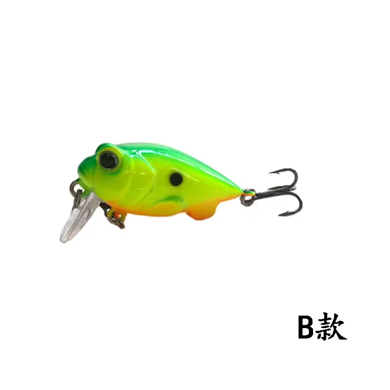 Cebo de pesca para chico gordo, fregadero lento flotante, doble gancho, señuelo Artificial de plástico para pesca - imagen 4