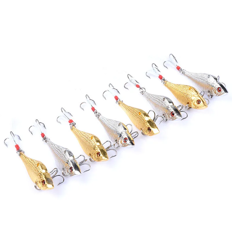 Cebo duro luminoso 3D para pesca nocturna, aparejos de pesca de hundimiento lento, 7cm, 8g, Crankbaits de plástico Artificial, lubina, carpa, pececillos, 1 pieza - imagen 4