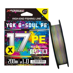 ygk g-soul X17 PE Línea trenzada Japonesa superresistente