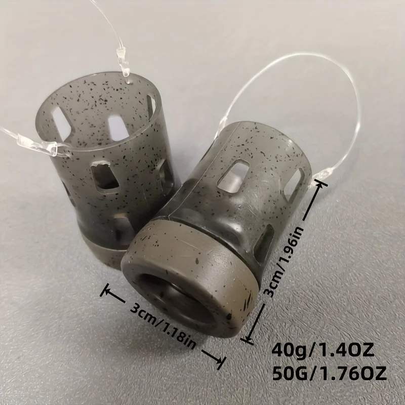 Bolsa de regalo de Navidad aleatoria, juego de plomo de pesca de carpa europea para mar/lago, equipo de pesca con fondo, liquidación de hielo, invierno, 6 uds. - imagen 4