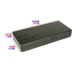 Hirisi W537 Caja organizadora de aparejos con espuma EVA