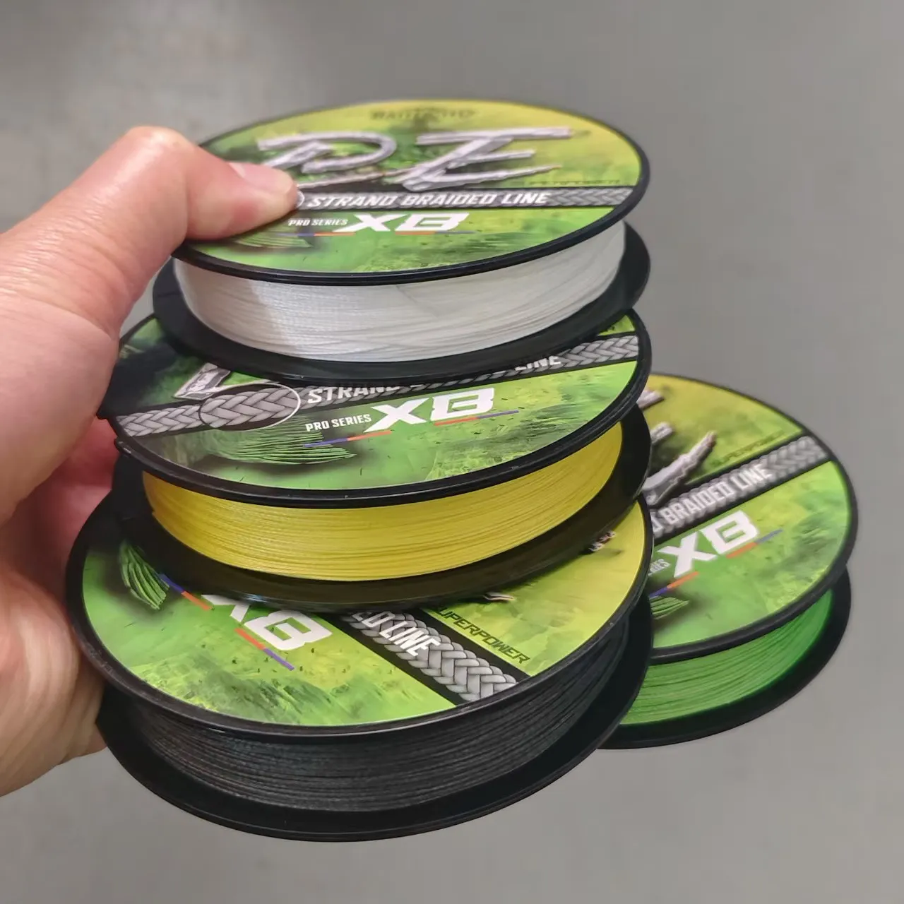 100m Micro nuevas líneas de pesca 8 hebras trenzadas PE Japón línea multifilamento suave pesca en el mar carpa mosca herramienta de línea de alambre - imagen 3