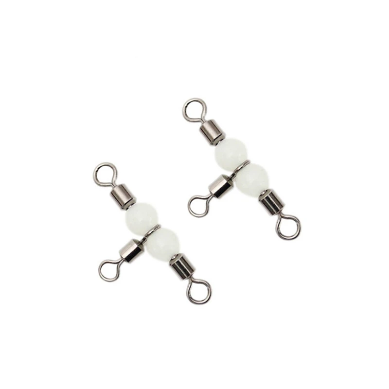 Giratorios triangulares con bolas luminosas – Acero inoxidable pesca - imagen 5