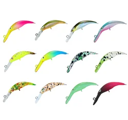 6 uds Mini pececillo hundido 38mm 2,3g señuelo de pesca Crankbait delgado Micro cebo Artificial Wobblers para pesca en arroyo de salmón y trucha