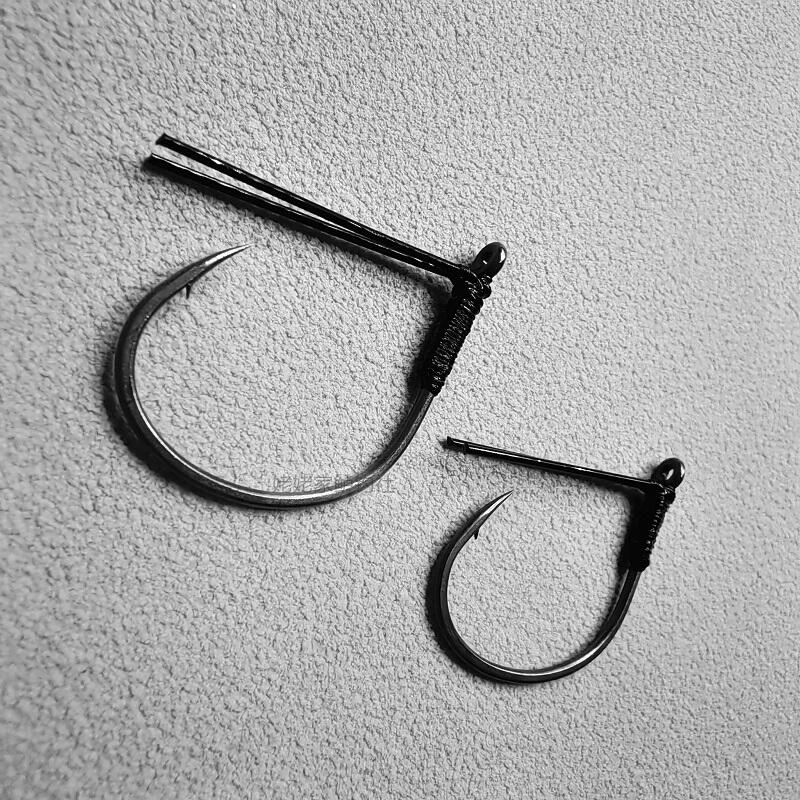 Ichikawa ciudad Chuan SASORI ligero fortalecedor Bloqueo de hierba, anzuelo loco, Cara de anzuelo, gusano de rayas, Neko, grupo de pesca sin plomo - imagen 4