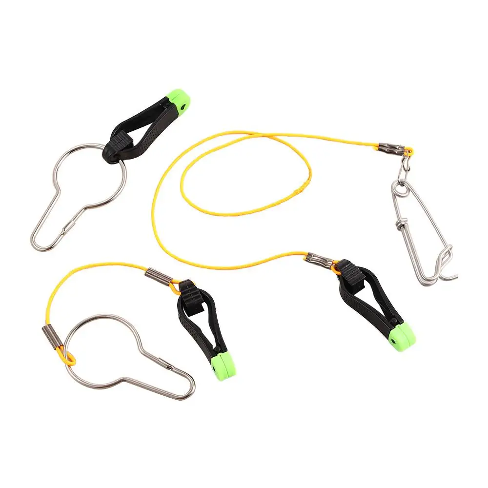 Mini herramienta de pesca con tablero cepillador líder de 17 ", Clip de liberación de downrigger de curricán, agarre eléctrico de pesca a presión - imagen 2