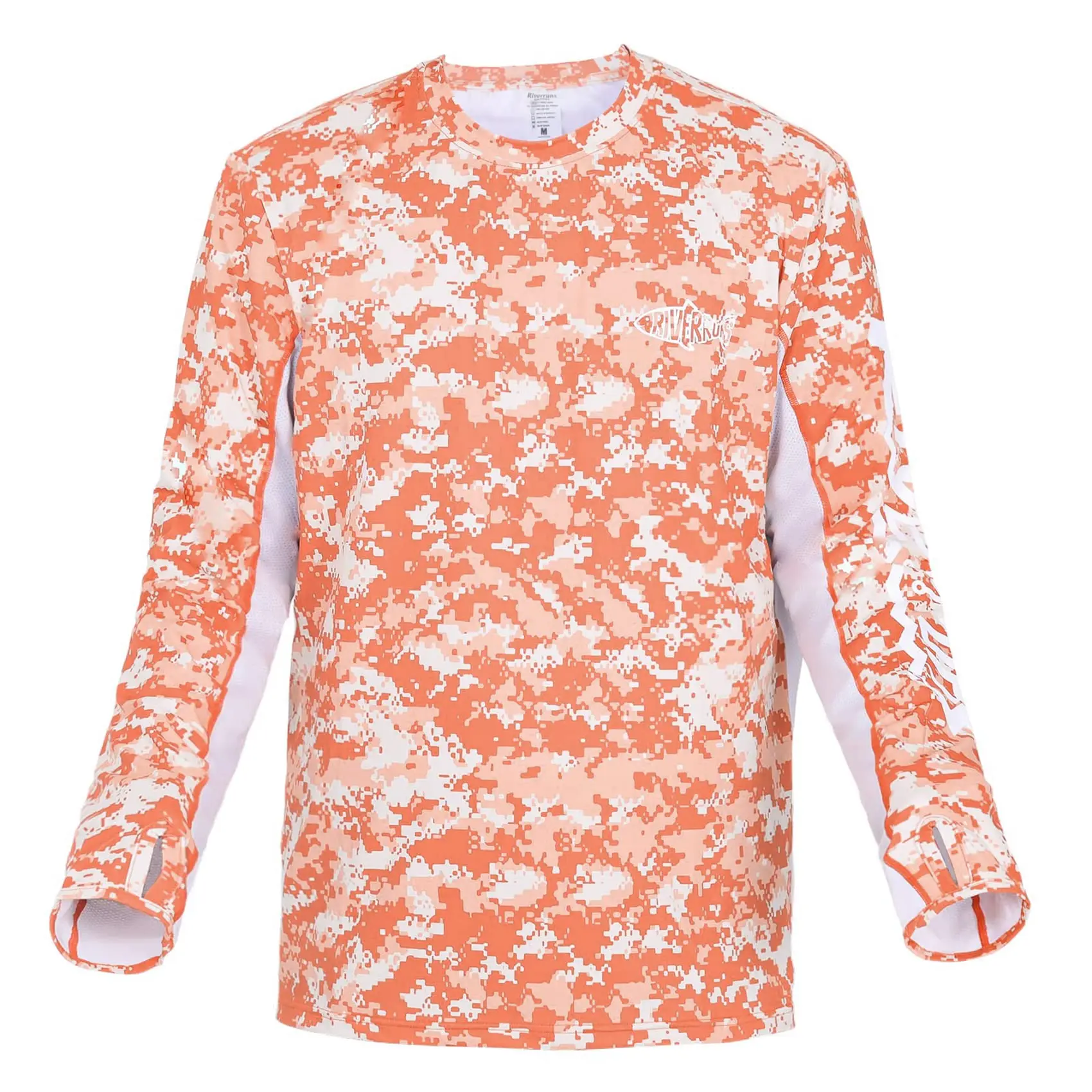 F Riverruns-camisa de pesca de manga larga UPF 50 para hombre, camisa de pesca ligera, protección solar, actividad al aire libre - imagen 2