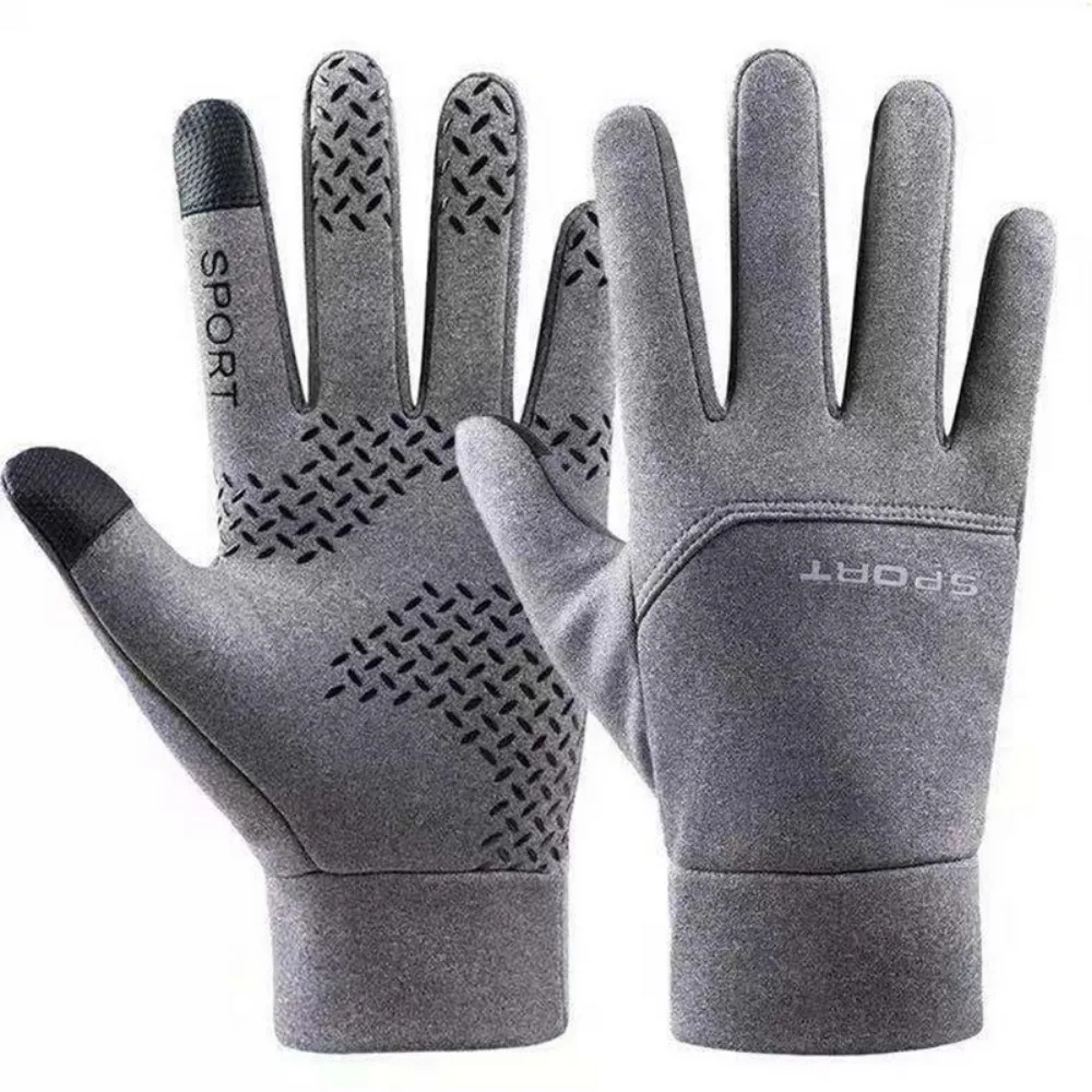 Guantes Térmicos para pantalla táctil con dedos completos para exteriores, guantes de invierno, guantes cálidos, guantes de ciclismo - imagen 3