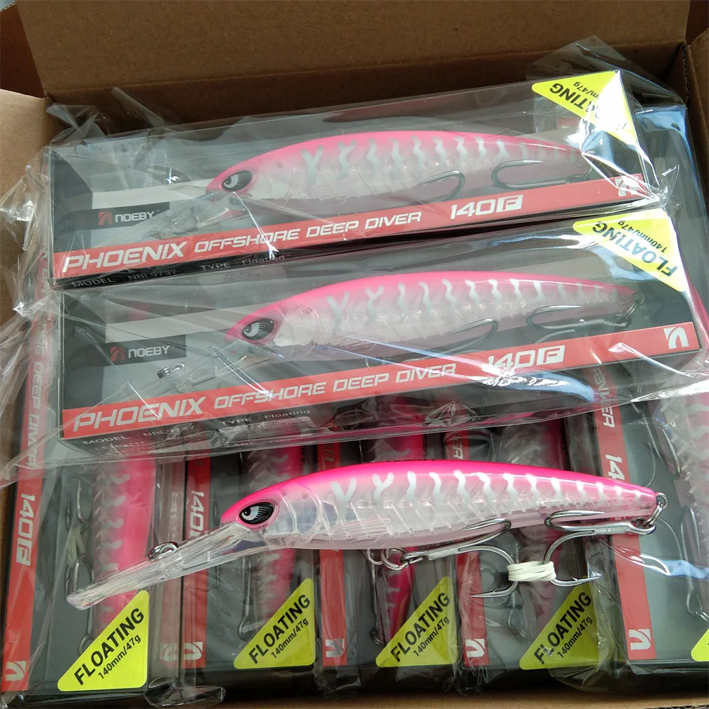 Noeby Wobbler Crankbait – Señuelo duro para lubina y Pike - imagen 4