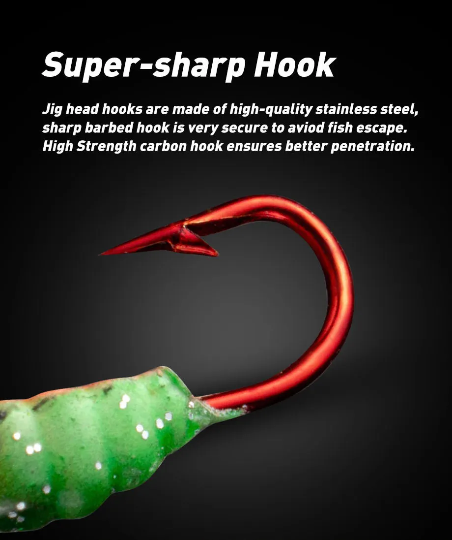 Gancho súper afilado para pesca segura y efectiva