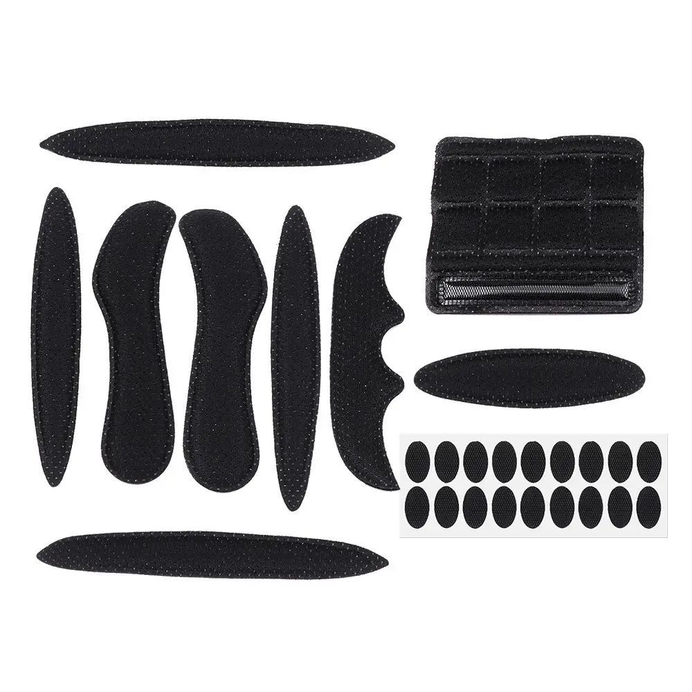 27 unids/set de esponja para motocicleta y bicicleta, Kit de relleno interior para casco de repuesto sellado, almohadilla de protección, juego de almohadillas de espuma - imagen 3
