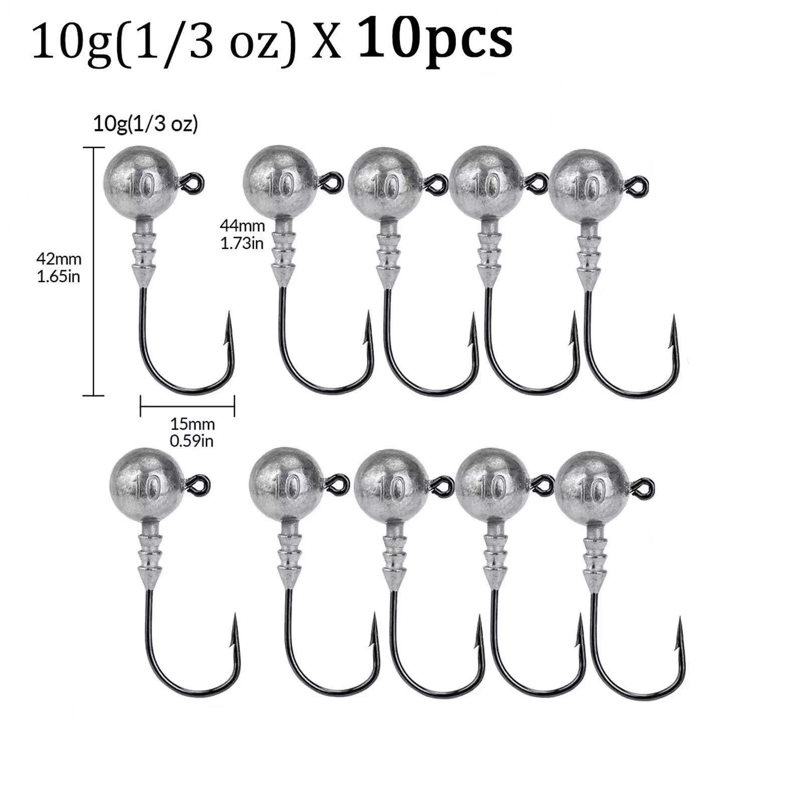 10pcs 10g