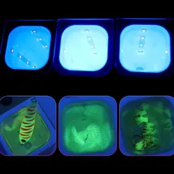 Vinilo UV luminoso - Senuelo blando para pesca mar