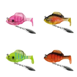 Señuelo vinilo Dark Swimbait para lucio, perca y trucha
