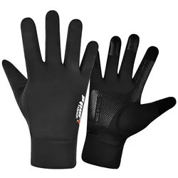 Guantes de ciclismo de invierno para hombre, guantes de senderismo para motocicleta con pantalla táctil, antideslizantes, repelentes al agua, resistentes al viento, guantes térmicos para exteriores
