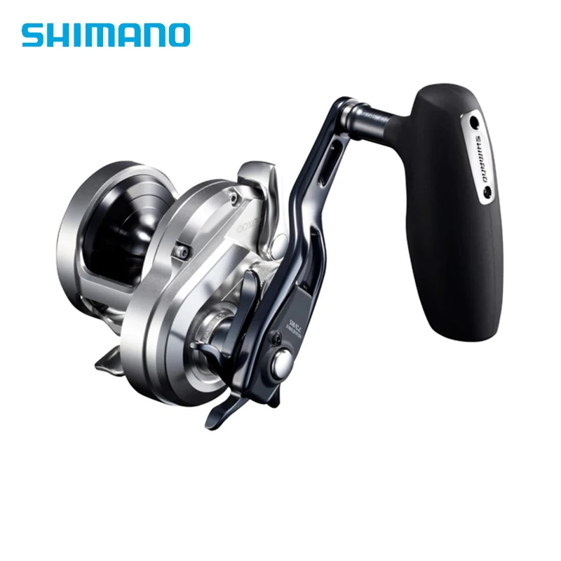 Carrete Shimano Ocea Jigger 1000‑4000 para pesca en agua salada