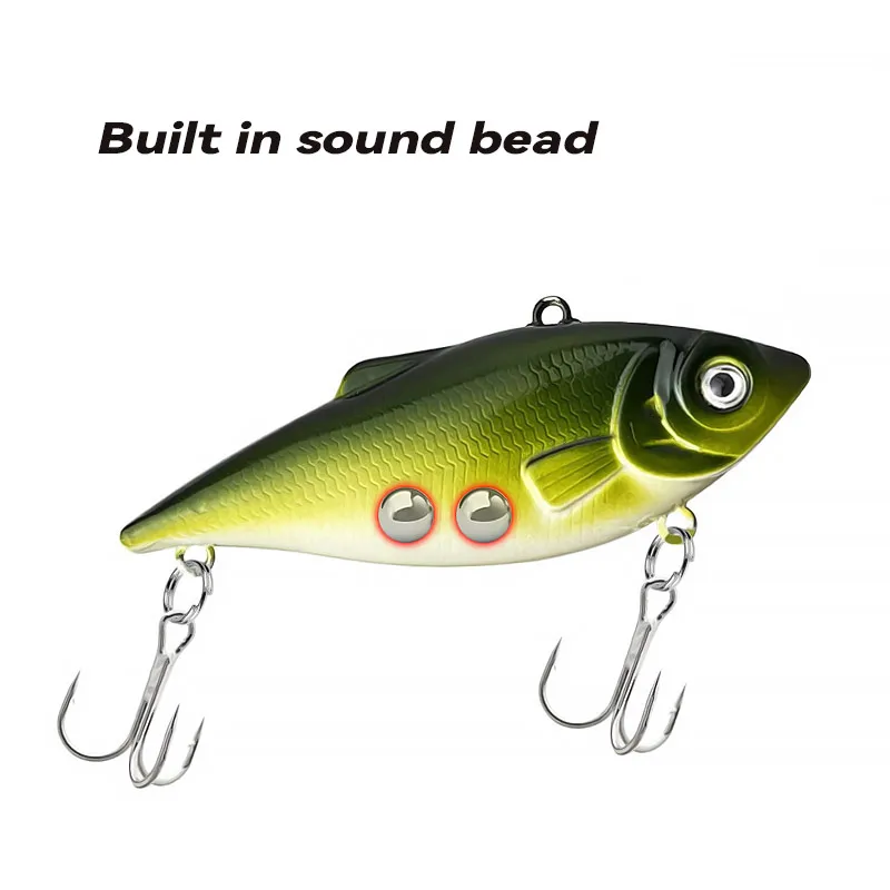 Bazooka 6,4g 64mm señuelo de pesca Swimbait carpa Pike cebos plantilla lenta VIB duro Jigging rápido JIG flotante Trolling invierno lubina Pike - imagen 3