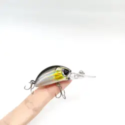 DUODUOYU Crankbait Minnow flotante para señuelos duros Wobbler