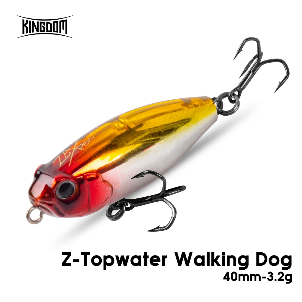 Lápiz Flotante Kingdom 40mm 3,2g – Señuelo topwater para trucha lubina lucio - imagen 2