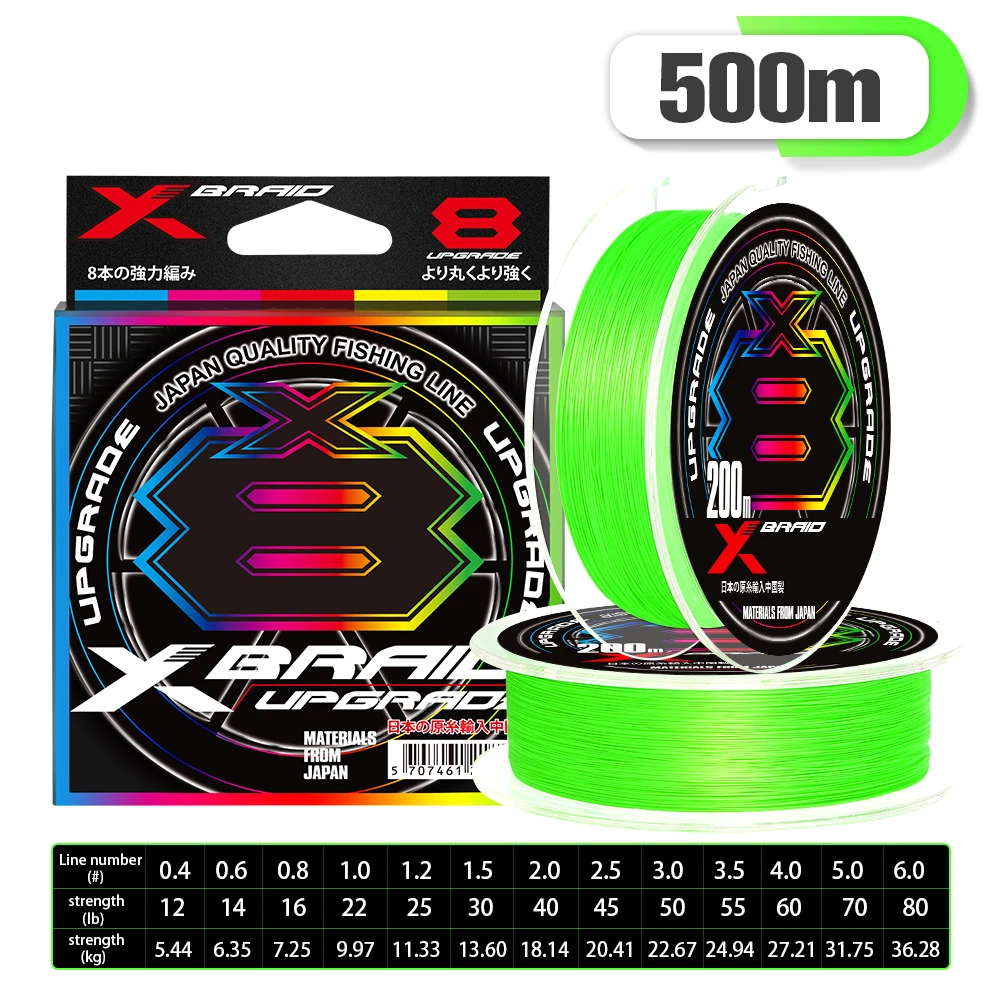 500M 8X Green
