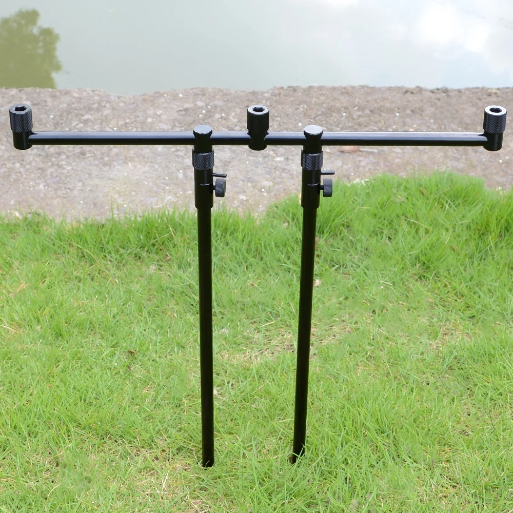 Hirisi-caña de pescar de carpa, palo bancario y barra de zumbido, accesorios de pesca con cabeza de apoyo - imagen 3