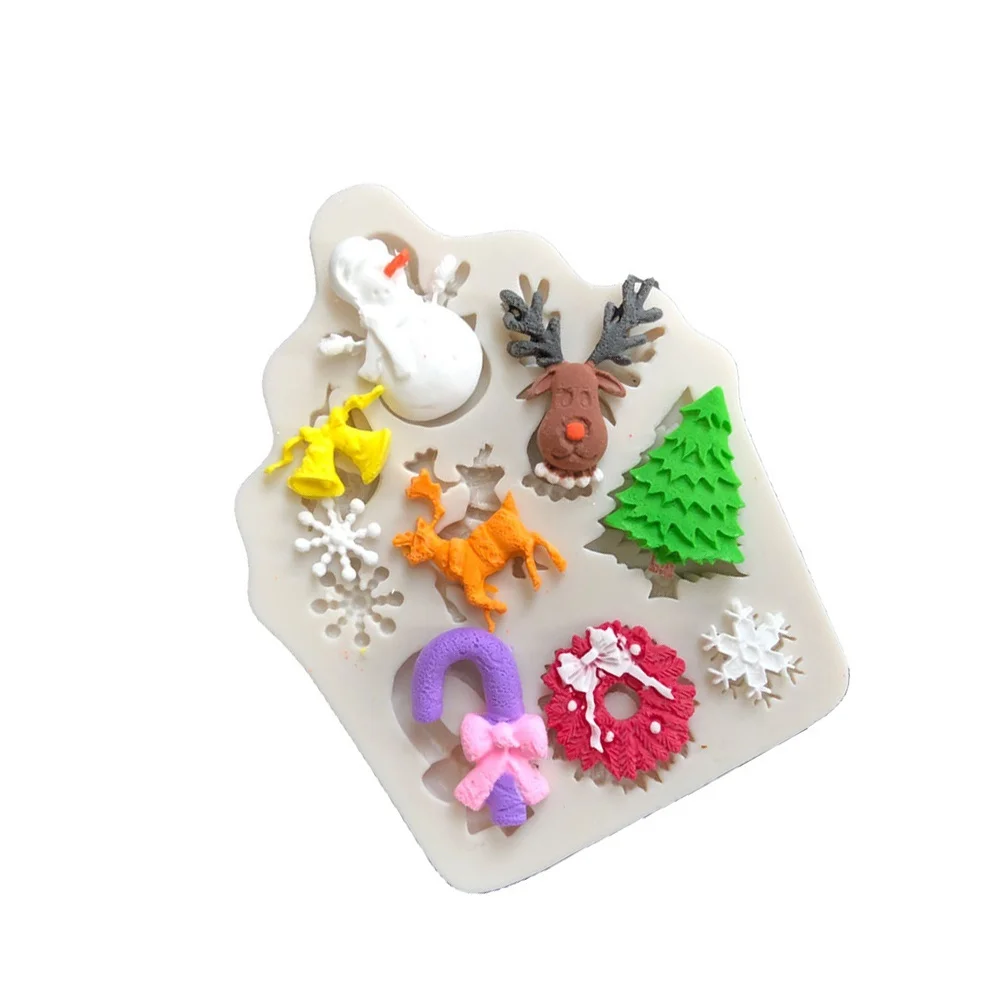 Molde de silicona 3D para chocolate y decoración de dulces - imagen 3