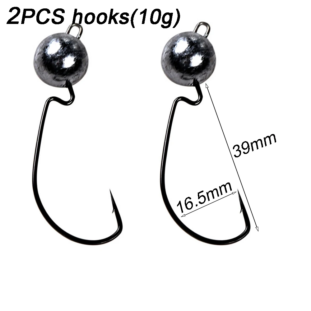 2PCS hooks (10g)
