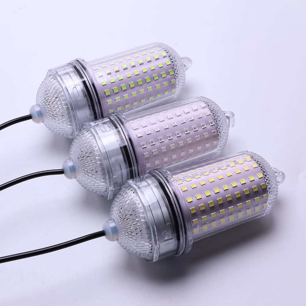 Luz pesca nocturna profesional 16W – Iluminador subacuático señuelos 5m - imagen 5