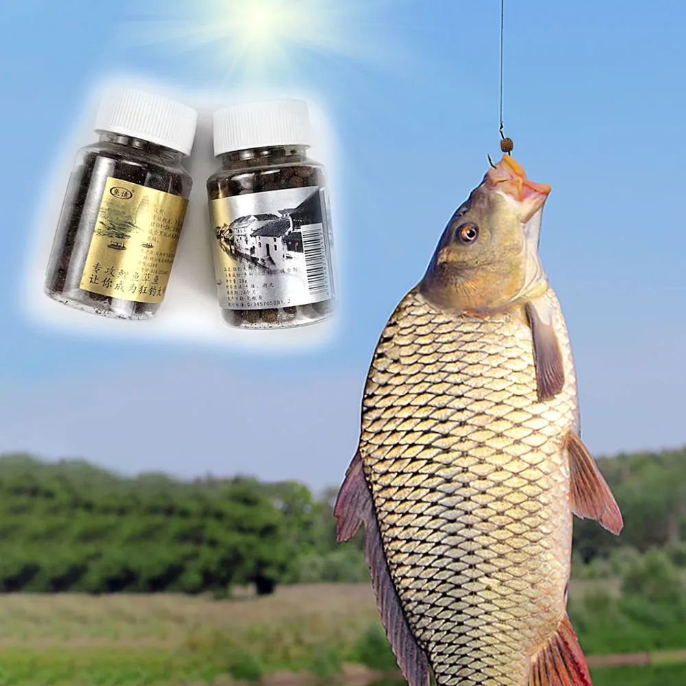 MNFT-cebo de carpa con olor a gusano, 1 botella, comida de pesca Real, cuentas de Boilies para atletismo salvaje, cebo de pesca con caña - imagen 5