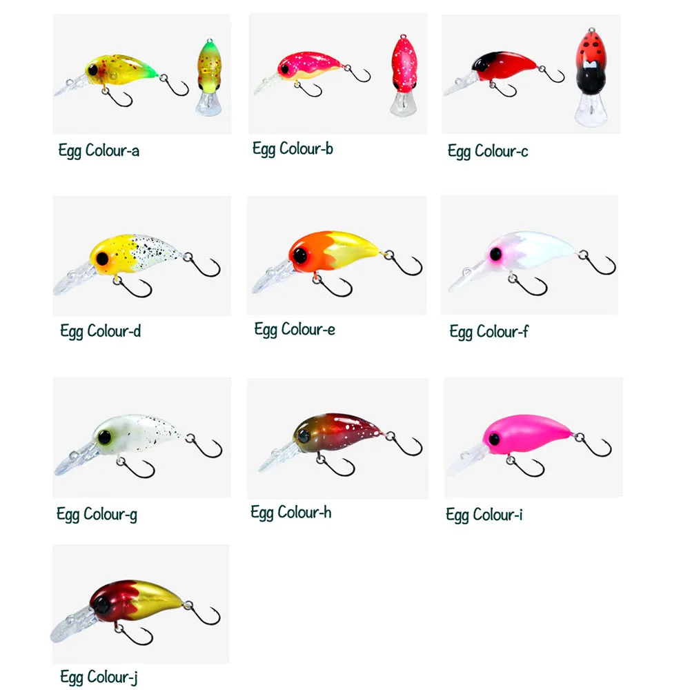 Señuelo de pesca Crankbait 2,6g 4,2g flotante Mini manivela trucha señuelo cebo duro Artificial - imagen 4