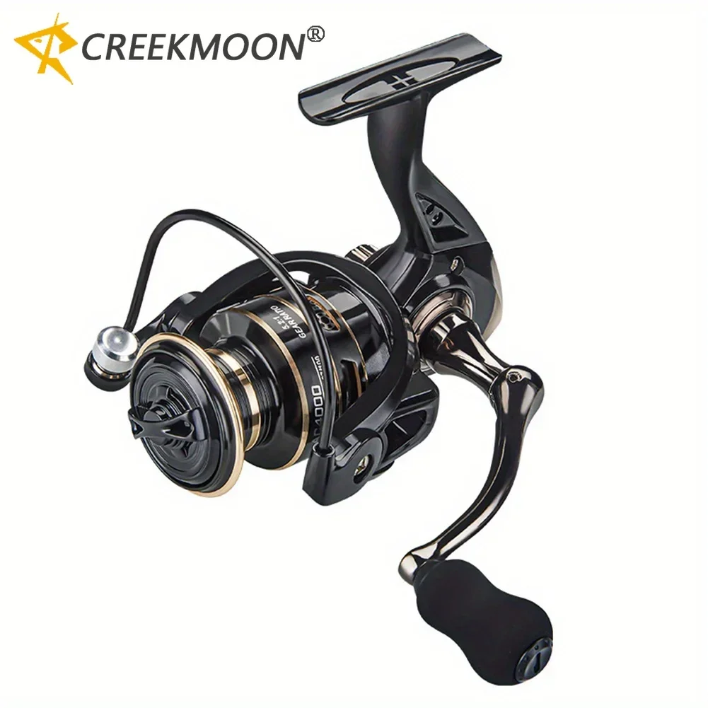 Carrete de pesca totalmente de Metal, rueda giratoria, carrete de pesca para carpa, balsa, serie 2000-7000, mango de carrete de Metal, plantilla, aparejos de pesca de mar - imagen 2