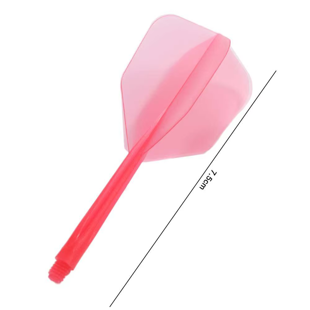 Vuelos multicolor para dardos sobre superficie de juego