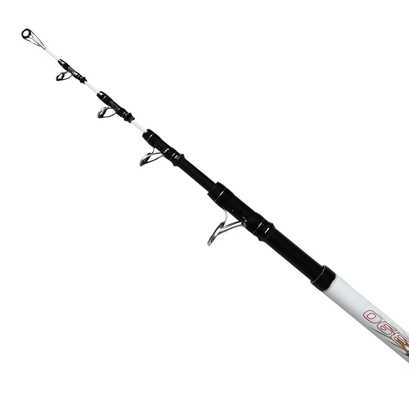 Caña telescópica de 3,9 M, accesorio de alta potencia, carbono, tiro lejano, Mar, Playa, pesca de carpa, 2 unids/lote/paquete - imagen 3